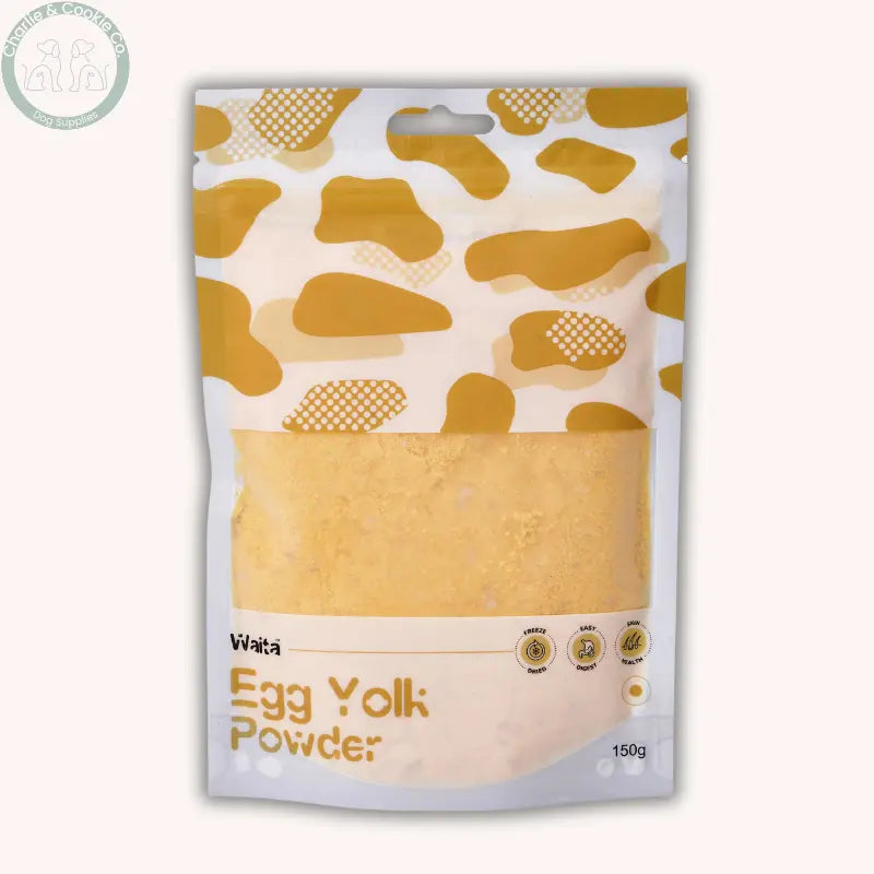 Waita Freeze-Dried Chicken Egg Yolk Powder 150g dog and cat topper