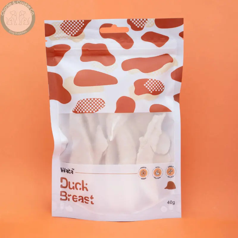 Waita Freeze Dried Duck Breast 40g | High-Protein for Dogs & Cats Natural Treats Waita