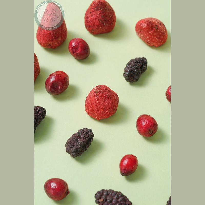 Waita Freeze-Dried Mixed Berries, product close-up