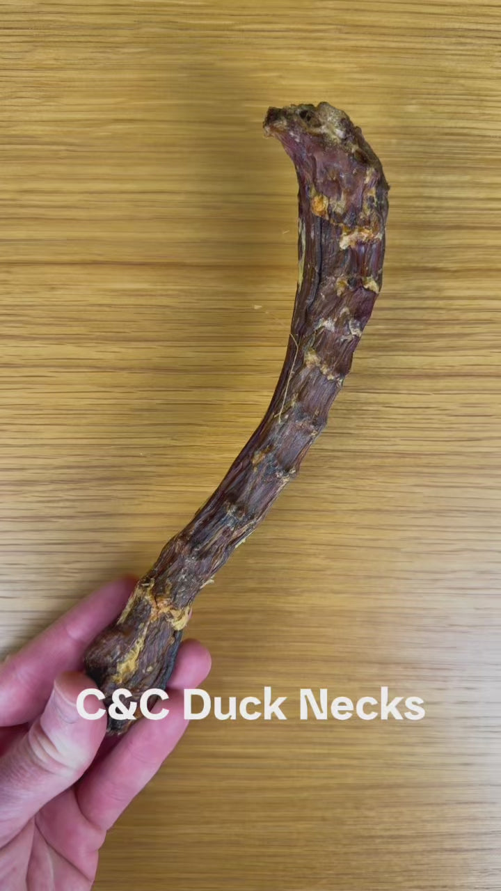 C&C Duck Necks | Glucosamine-Rich, Nutritious Natural Dog Treat