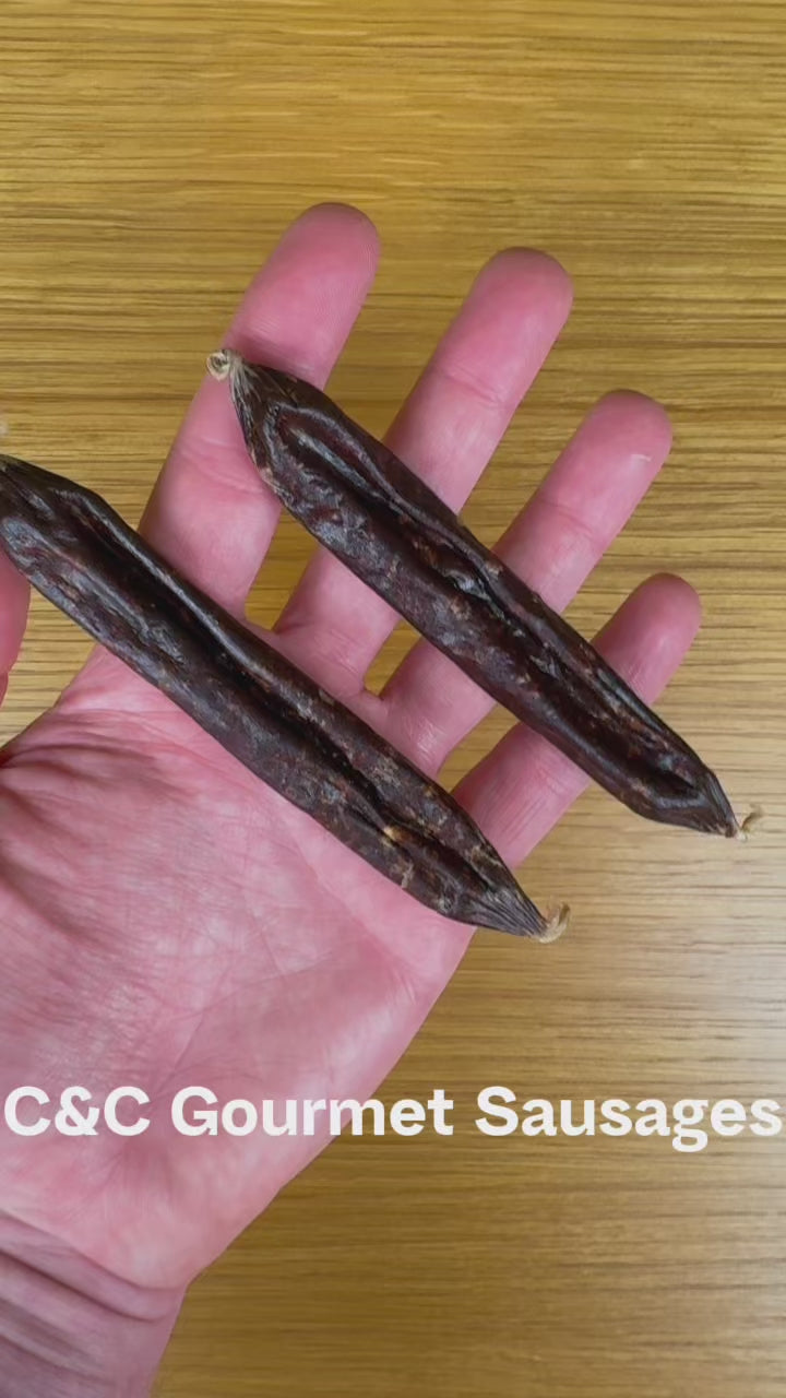 C&C Gourmet Sausages | Protein-Rich Training & Reward Natural Dog Treat