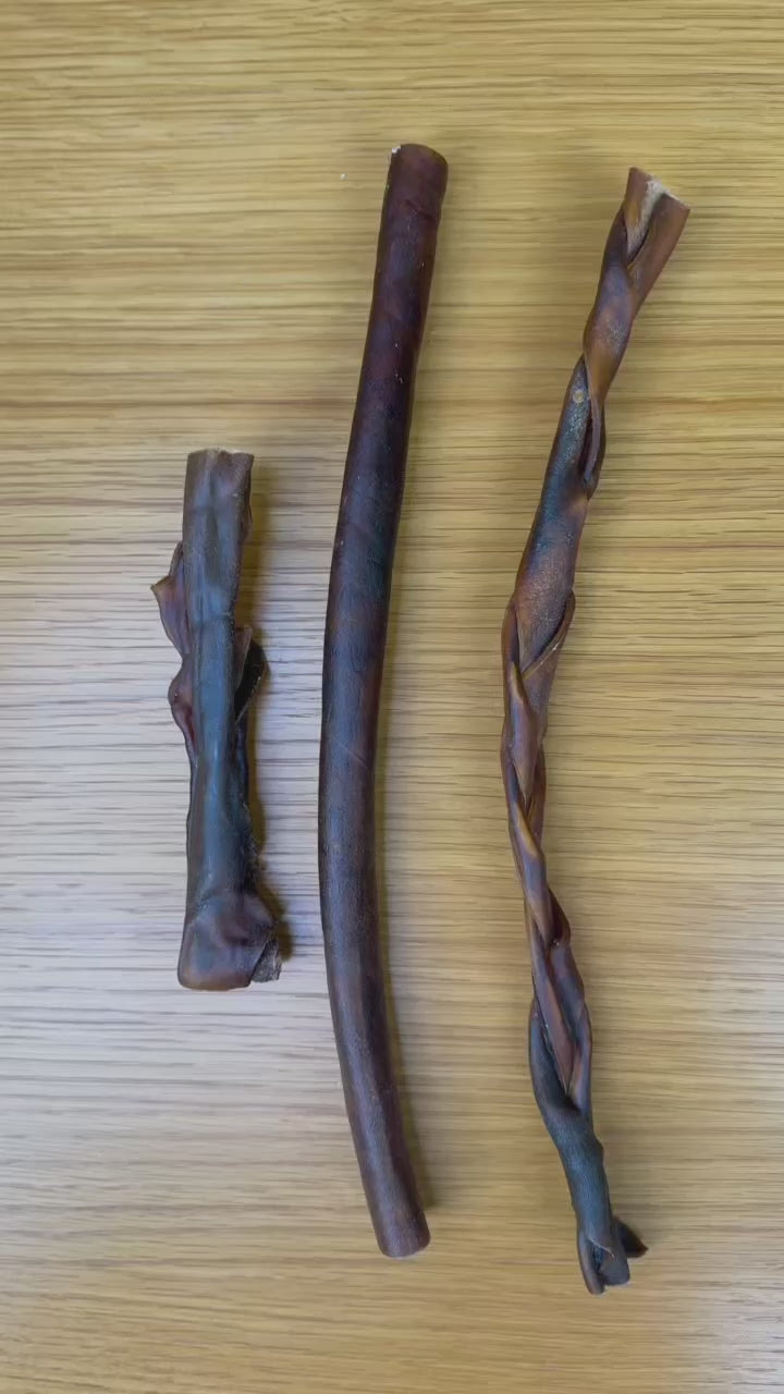 C&C Camel Skin Chews – Roll & Braided Options (Single) | High-Protein Natural Dental Dog Treats