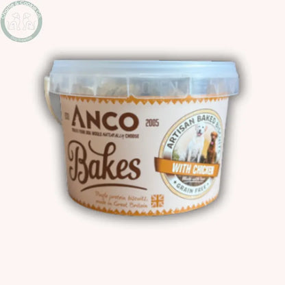 Anco Bites – Natural Grain-Free Biscuits for Dogs (Duck, Salmon, Turkey &amp; Chicken) Anco