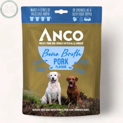 Anco Bone Broth Powder 120g - 4 Protein Options - Grain-Free Dog Supplement - Charlie &amp; Cookie Co.