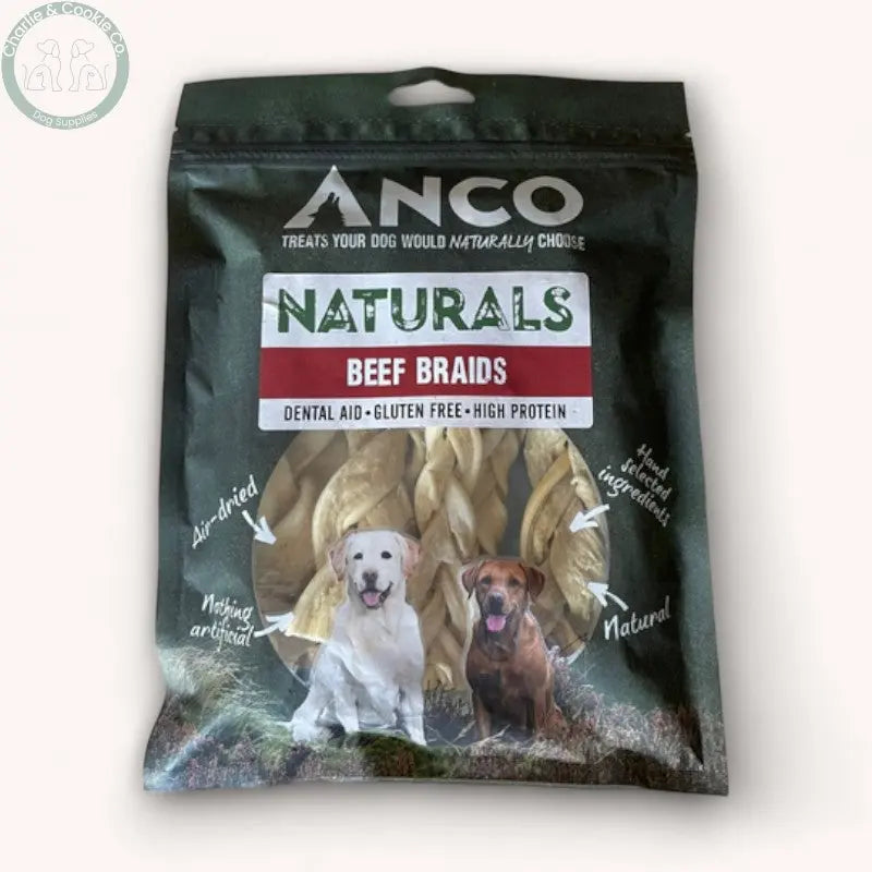 Anco Naturals Braids 100g: Beef, Lamb, Goat, Camel and Buffalo Options Anco