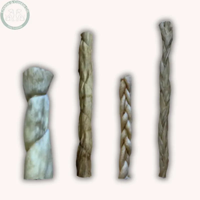 Anco Naturals Goat Skin Rolls and Braids dog chews