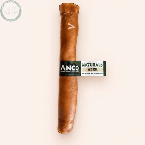Anco Naturals Yak Skin Rolls and Braids dog chews
