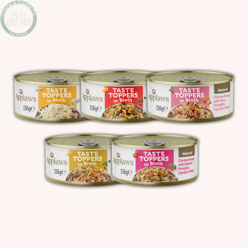 Applaws Taste Toppers in Broth | Natural Dog Food Topper Tins 156g Applaws