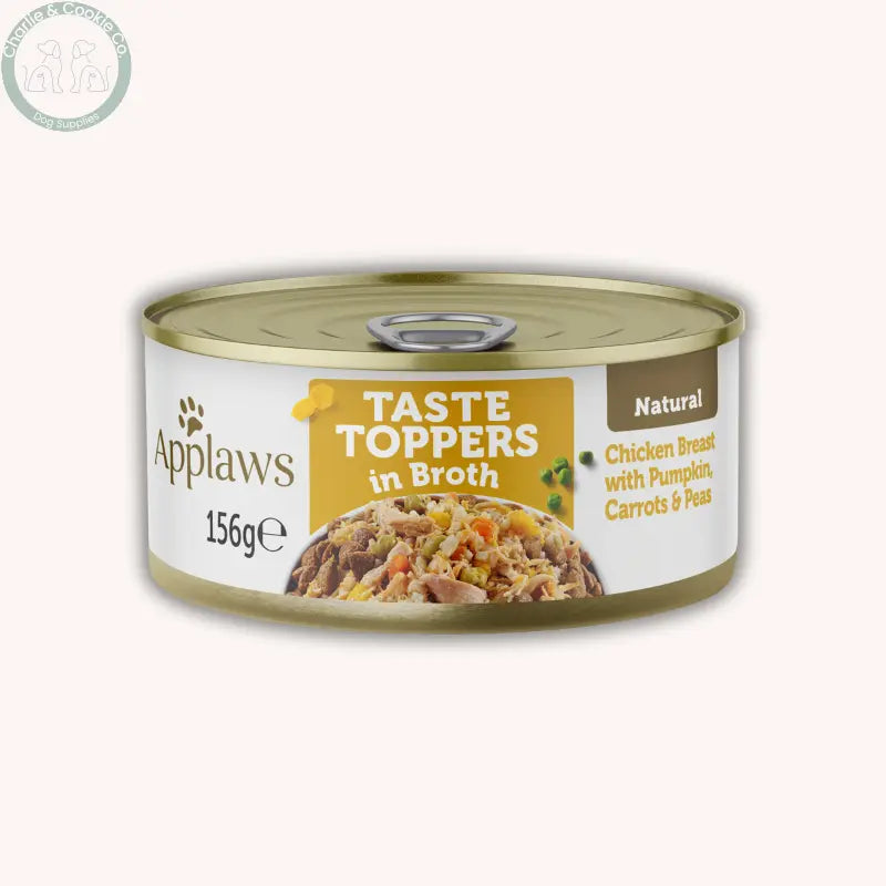 Applaws Taste Toppers in Broth | Natural Dog Food Topper Tins 156g Applaws