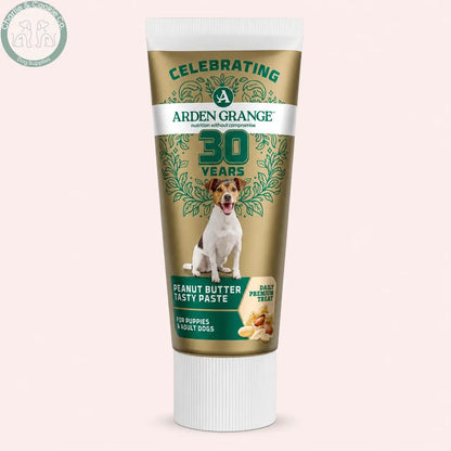 Arden Grange Peanut Butter Tasty Paste 75g for puppies and adult dogs