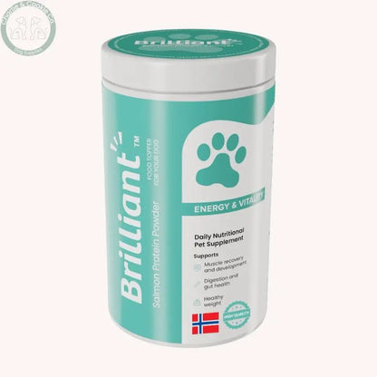 Brilliant Energy and Vitality Protein Powder 300g Brilliant Petcare