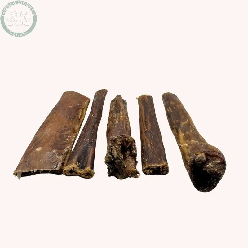 C&C Beef Gullet Treats - Flat or Rolled | Low Fat, High Protein Chews Charlie & Cookie Co.