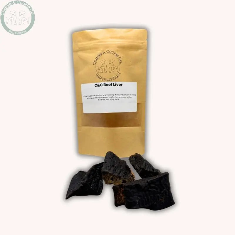 C&amp;C Beef Liver Treats | Nutrient-Rich, Air-Dried Dental Chew Charlie &amp; Cookie Co.