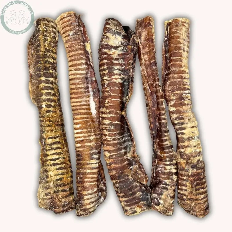 C&C Beef Trachea 10-12cm or 30cm Charlie & Cookie Co.