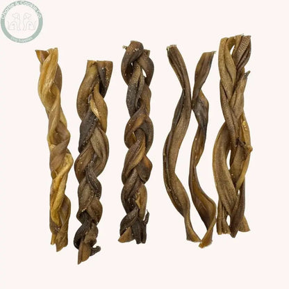 C&amp;C Braided Lamb Skin 15cm | Hypoallergenic, High Protein Chew for Dogs Charlie &amp; Cookie Co.