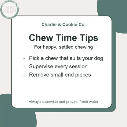 C&amp;C Chicken Hearts natural chicken dog treats 100g - chew time