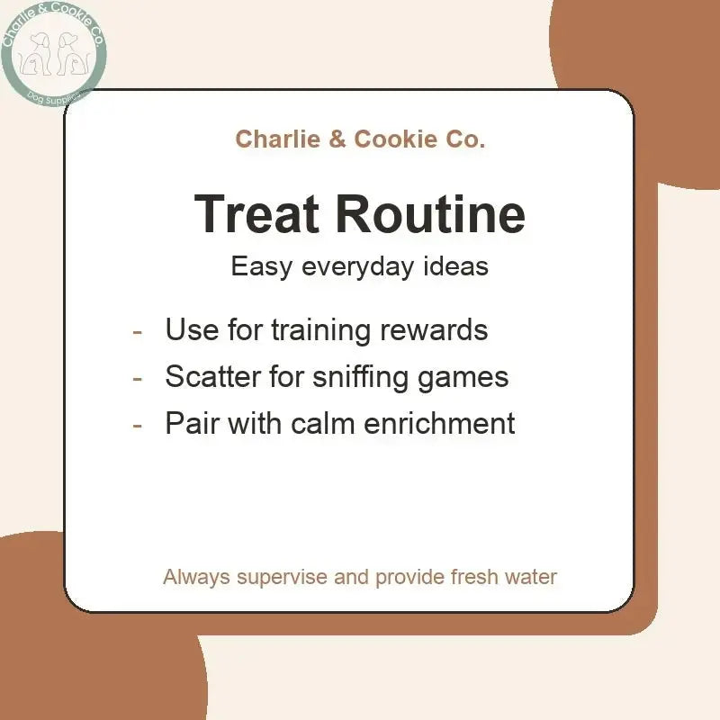 C&amp;C Chicken Hearts natural chicken dog treats 100g - treat routine