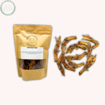 C&amp;C Duck Feet | Crunchy, Glucosamine-Rich Chews for Dogs Charlie &amp; Cookie Co.