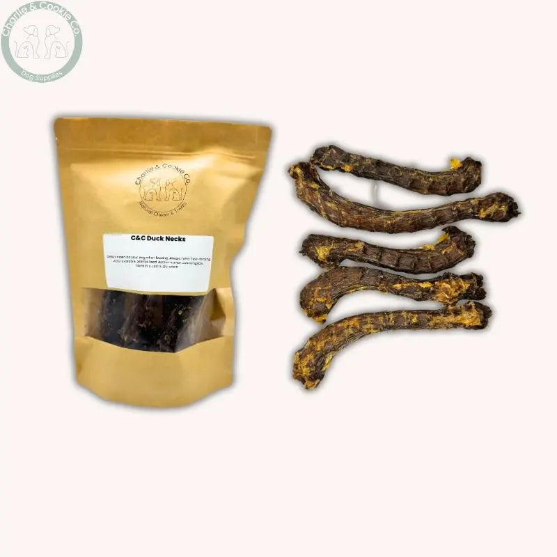 C&amp;C Duck Necks | Glucosamine-Rich, Nutritious Chews for Dogs Charlie &amp; Cookie Co.