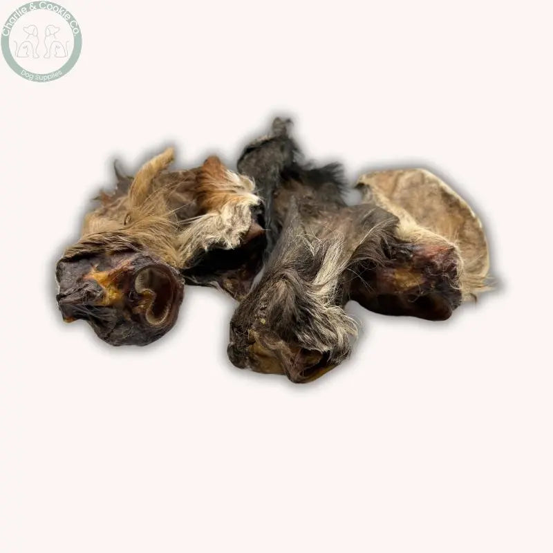 C&amp;C Hairy Cow Ears | Natural, Dental-Supporting Chew for Dogs Charlie &amp; Cookie Co.