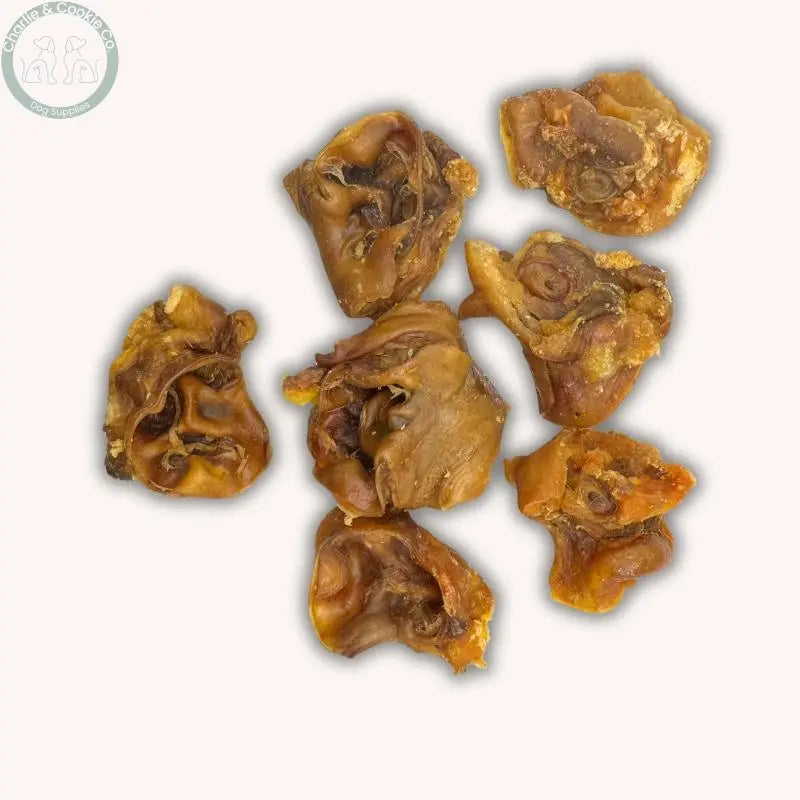 C&C Pork Bites (Inner Ear) | Protein-Rich & Joint Health Dog Treats Charlie & Cookie Co.