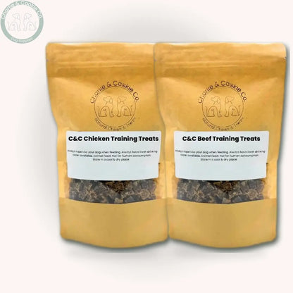 C&amp;C Chicken and Beef Training Treats for dogs