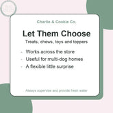 Charlie & Cookie Co. e-Gift Card | Gift Voucher for Dog Lovers - Choice