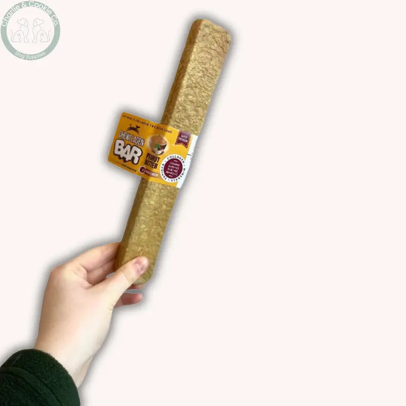 Chewllagen Bar dog chew in 13cm or 25cm, Beef, Peanut Butter or Cheese