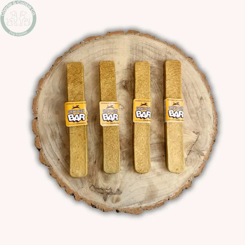 Chewllagen Bar dog chew in 13cm or 25cm, Beef, Peanut Butter or Cheese