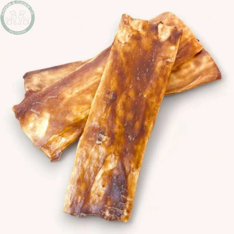 Chewllagen Chip 2″x6″ (Beef or Chicken) - Collagen-Rich, Digestive Support Dog Treat - Charlie & Cookie Co.