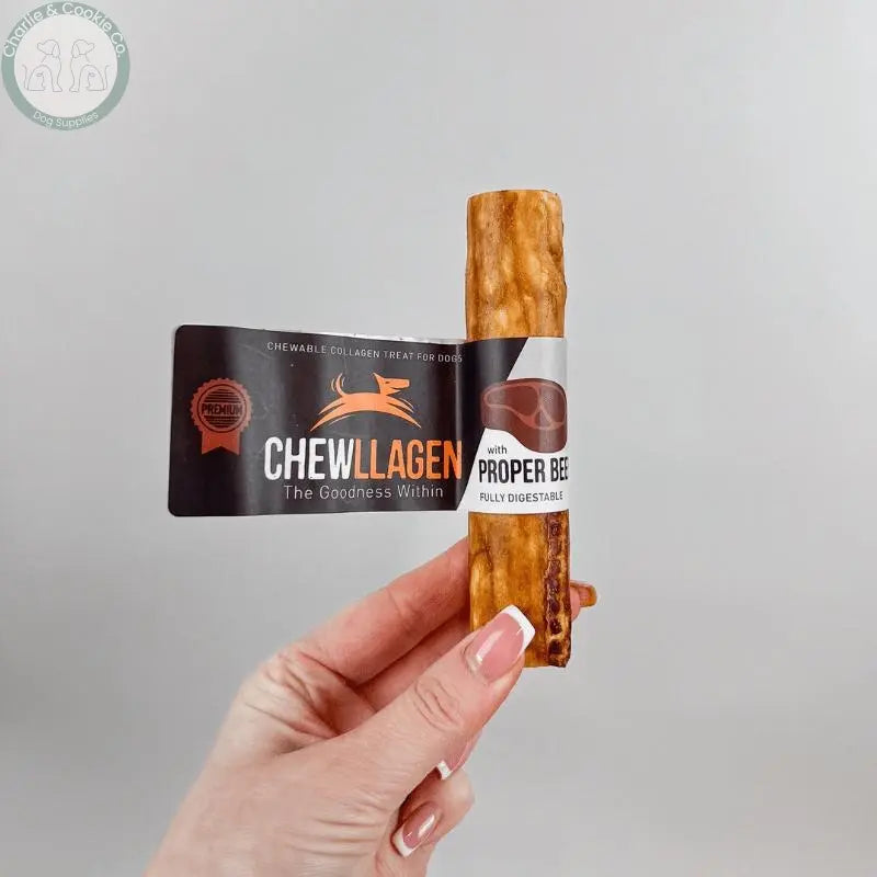 Chewllagen Roll (Beef or Chicken) - Collagen-Rich, Joint &amp; Muscle Health Dog Treat - Charlie &amp; Cookie Co.