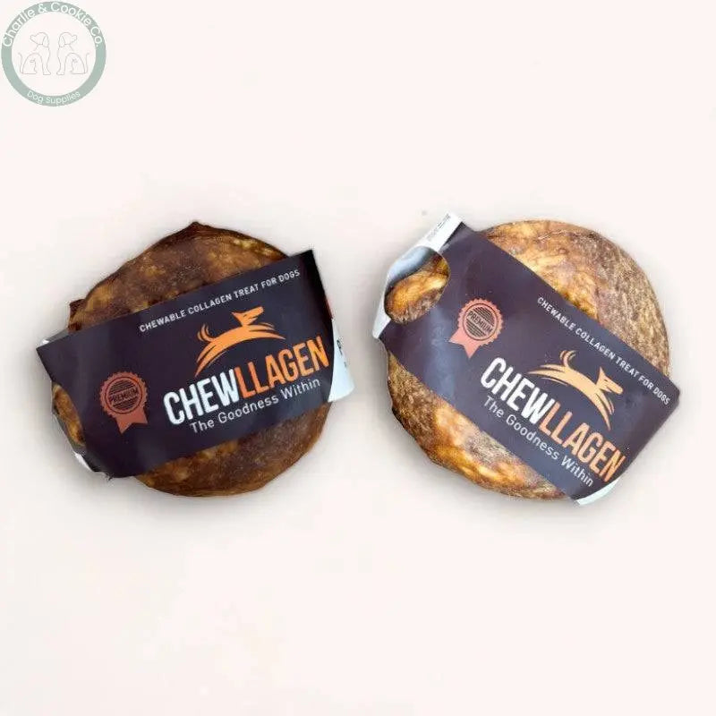 Chewllagen Small Donut 3.5″ (Beef or Chicken) - Collagen-Rich, Joint &amp; Muscle Health Dog Treat - Charlie &amp; Cookie Co.