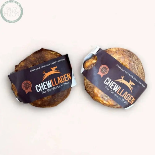 Chewllagen Small Donut 3.5″ (Beef or Chicken - Individual Treat)