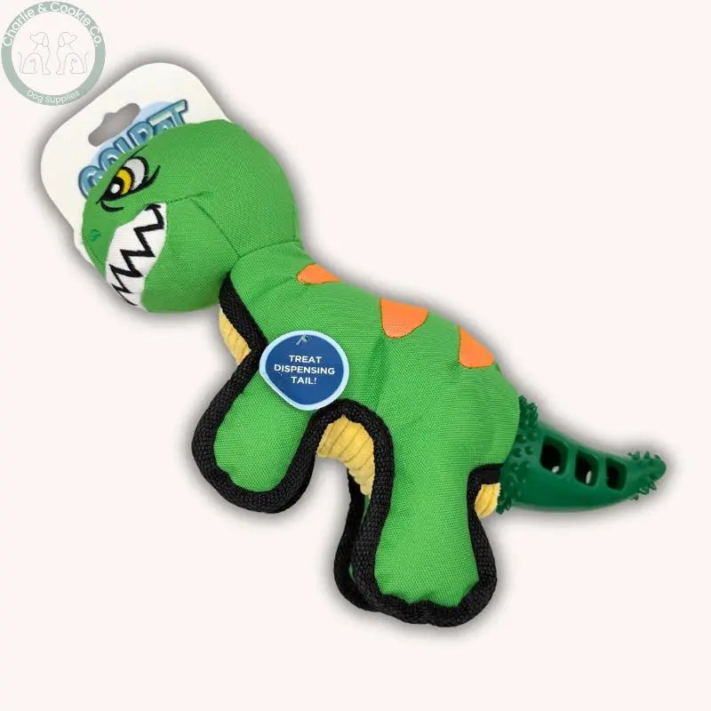 Coolpet Dino Treat Tail Toys | Hide Treats, Squeak &amp; Play with Rex and Tim Coolpet