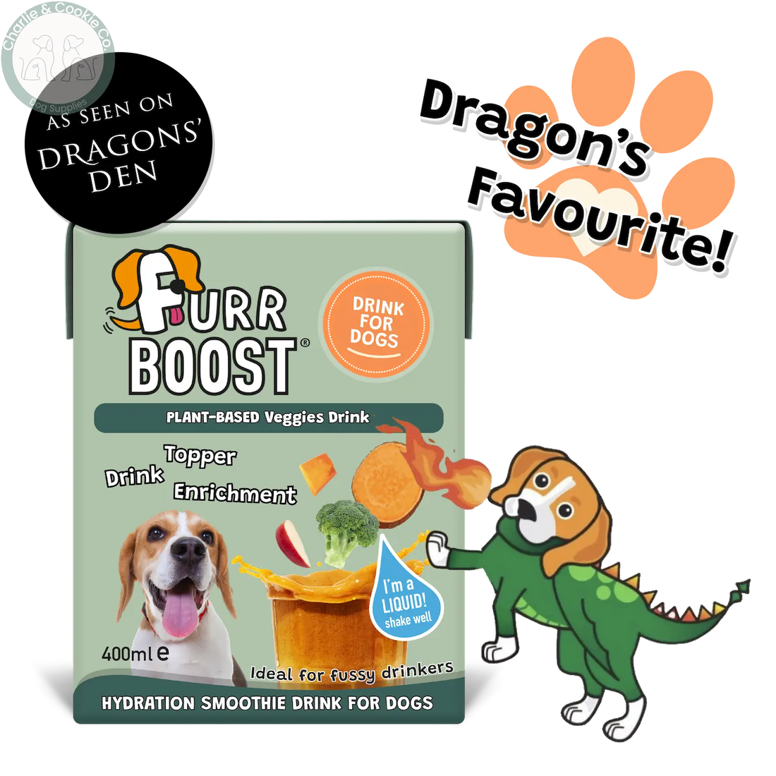 Furr Boost Plant-Based Drink 400ml carton