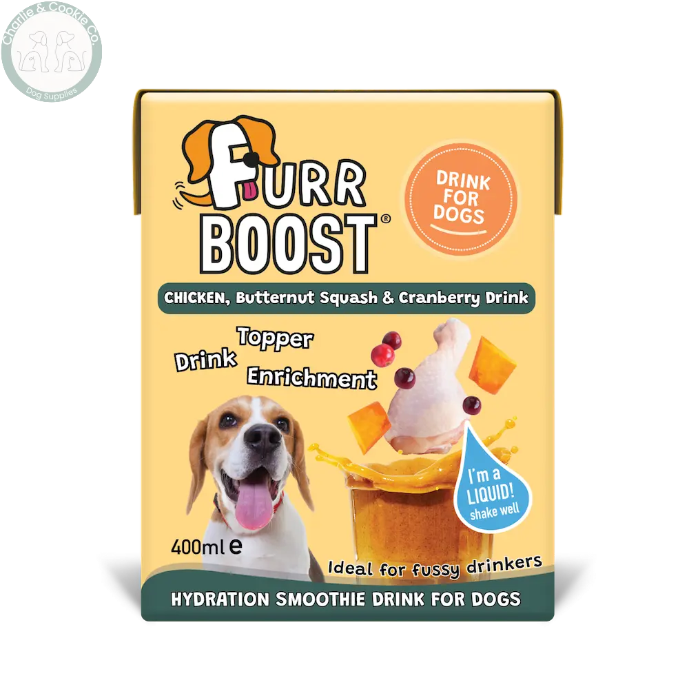 Furr Boost Chicken, Butternut Squash &amp; Cranberry Drink 400ml carton
