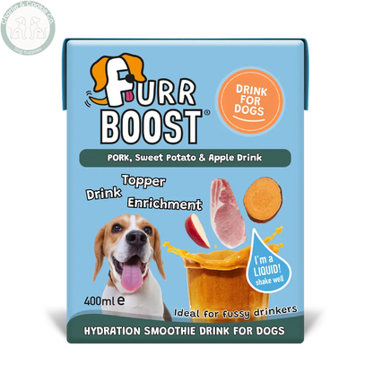 Furr Boost Pork, Sweet Potato &amp; Apple Drink 400ml carton