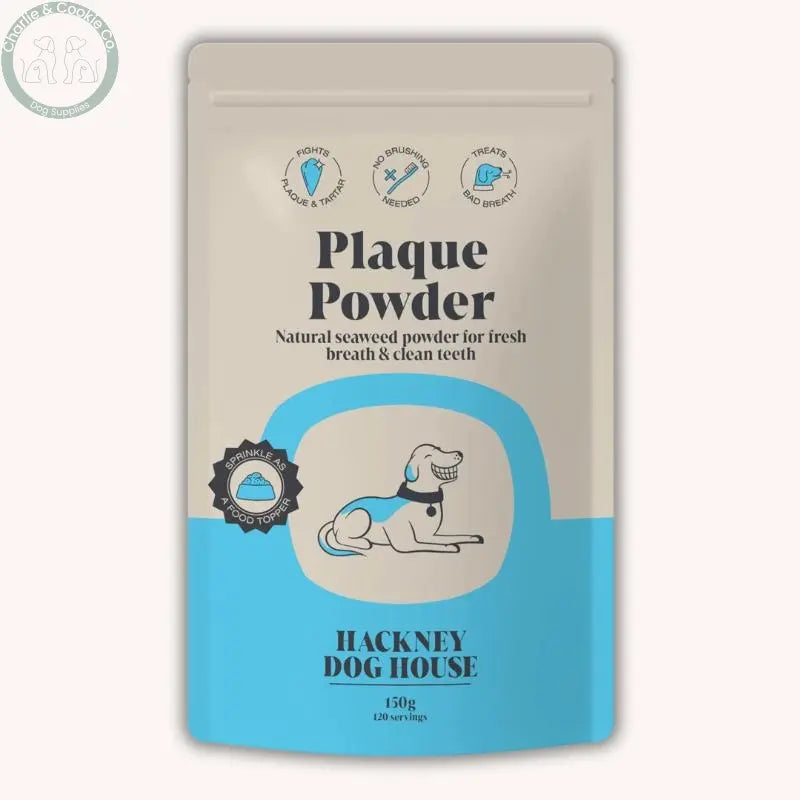 Hackney Dog House Plaque Seaweed Powder 150g dog and cat food topper