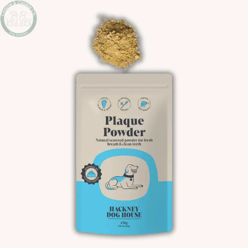 Hackney Dog House Plaque Seaweed Powder 150g dog and cat food topper