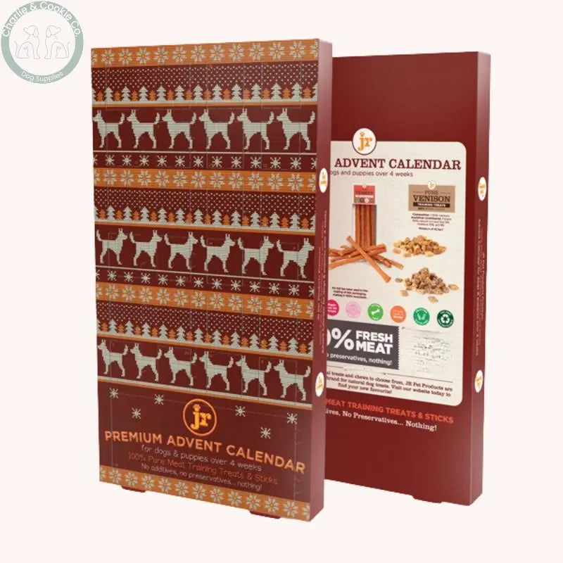 JR Pet Products Advent Calendar for Dogs - Includes Training Treats and Meat Sticks JR Pet Products