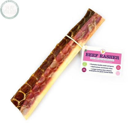 JR Pet Products Beef Rasher 30cm dog chew