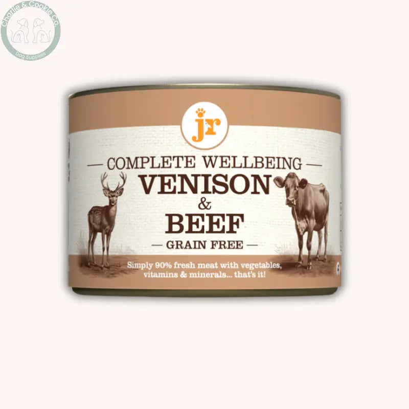 JR Pet Products Complete Wellbeing wet dog food in 200g or 400g, seven recipes