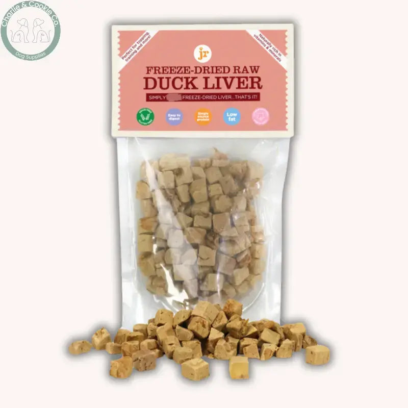 JR Pet Products Freeze-Dried Duck Liver Treats 50g