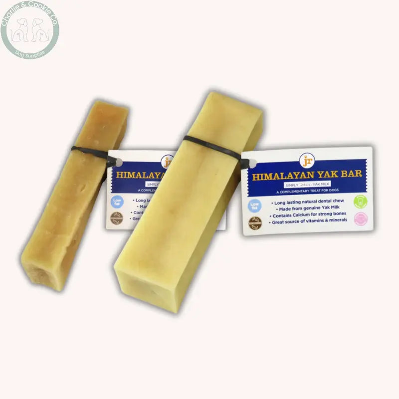 JR Pet Products Himalayan Yak Bar | Long-Lasting Natural Dog Chew (Medium or X-Large) The K2 Yak Chew