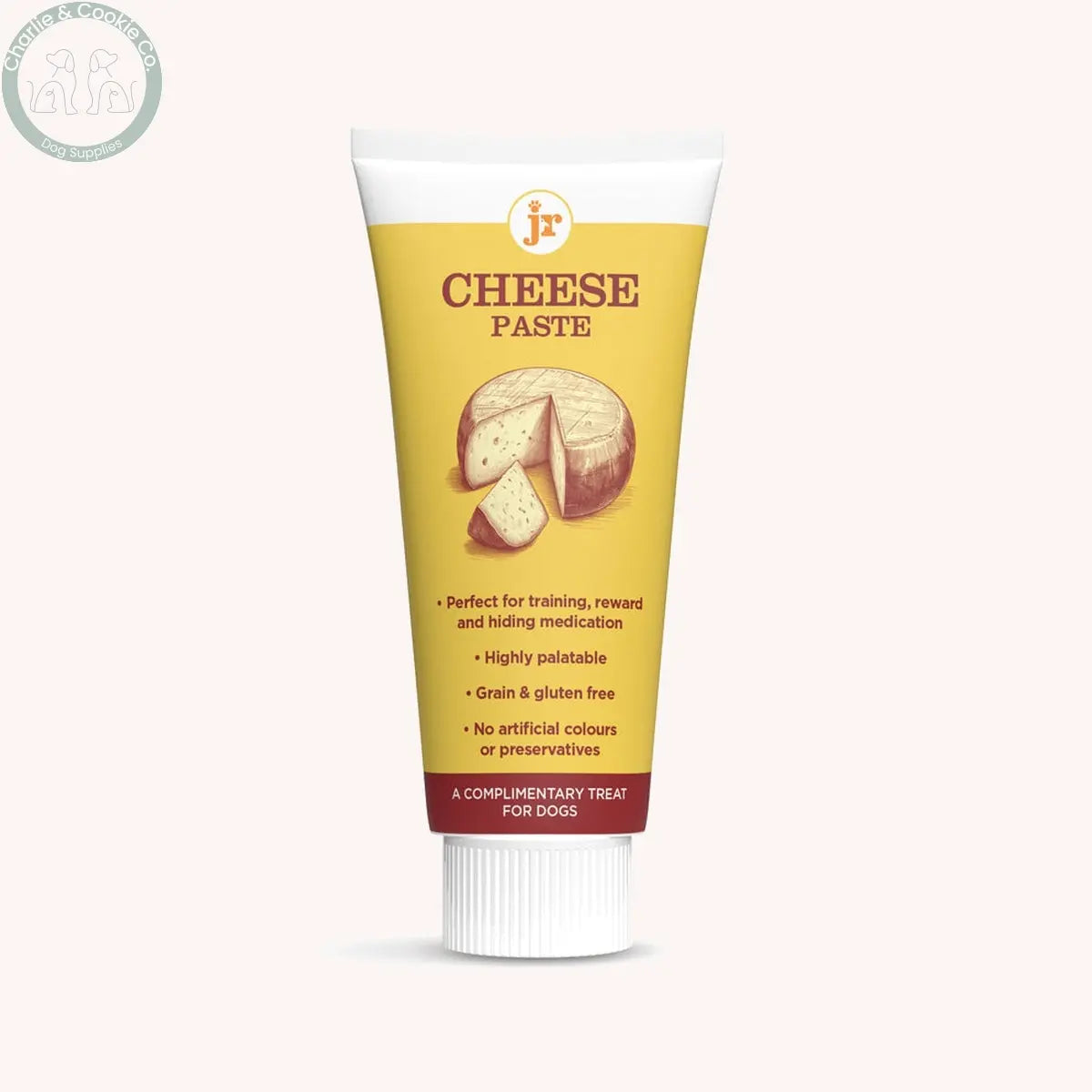 JR Pet Products Cheese Paste 75g dog training and enrichment paste