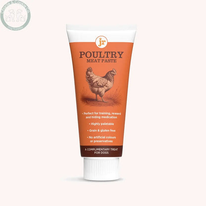 JR Pet Products Poultry Meat Paste 75g dog training and enrichment paste
