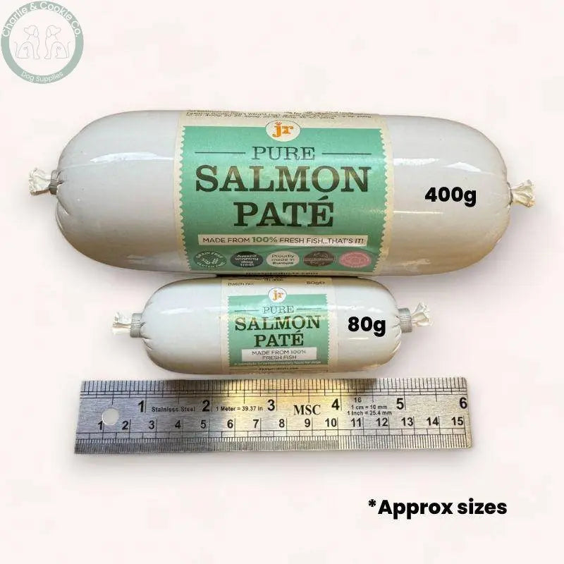 JR Pet Products Pure Pate for Dogs in 10 protein options and 80g 200g 400g sizes
