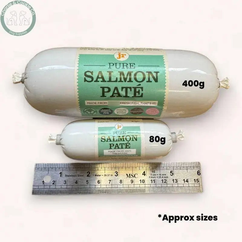 JR Pet Products Pure Pate for Dogs in 10 protein options and 80g 200g 400g sizes