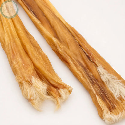 JR Pet Products Rabbit Skin with Hair — close-up of dried skin texture and hair tufts