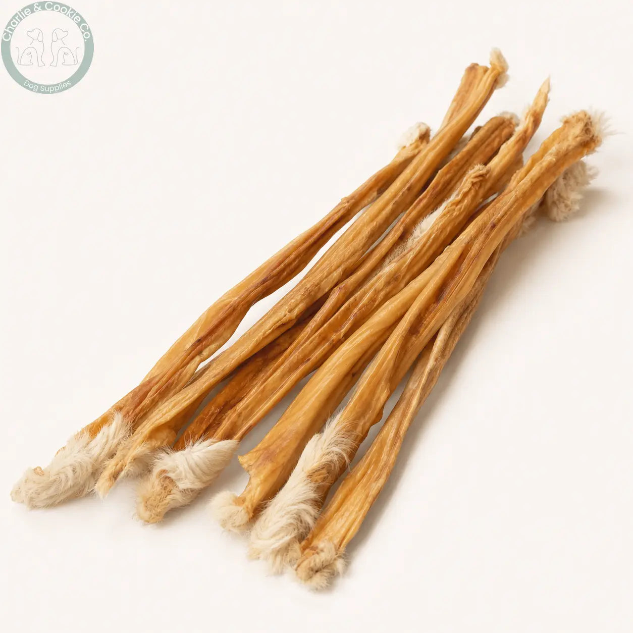 JR Pet Products Rabbit Skin with Hair — long natural strips arranged together